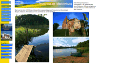 Desktop Screenshot of mecklenburg.photoreise.de